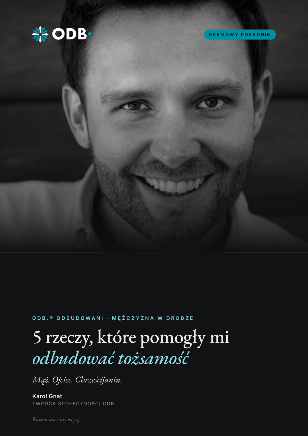 Okładka poradnika — 5 rzeczy, które pomogły mi odbudować tożsamość