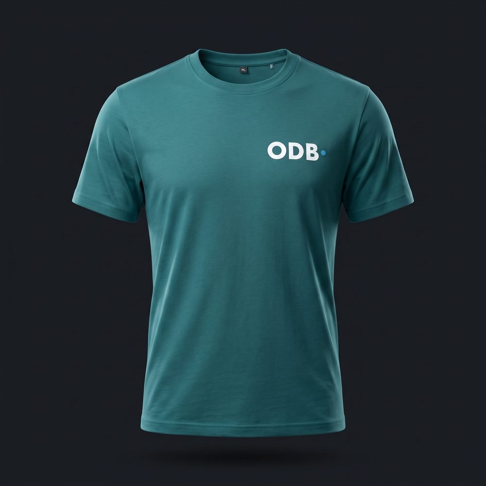 T-shirt turkusowy ODB.